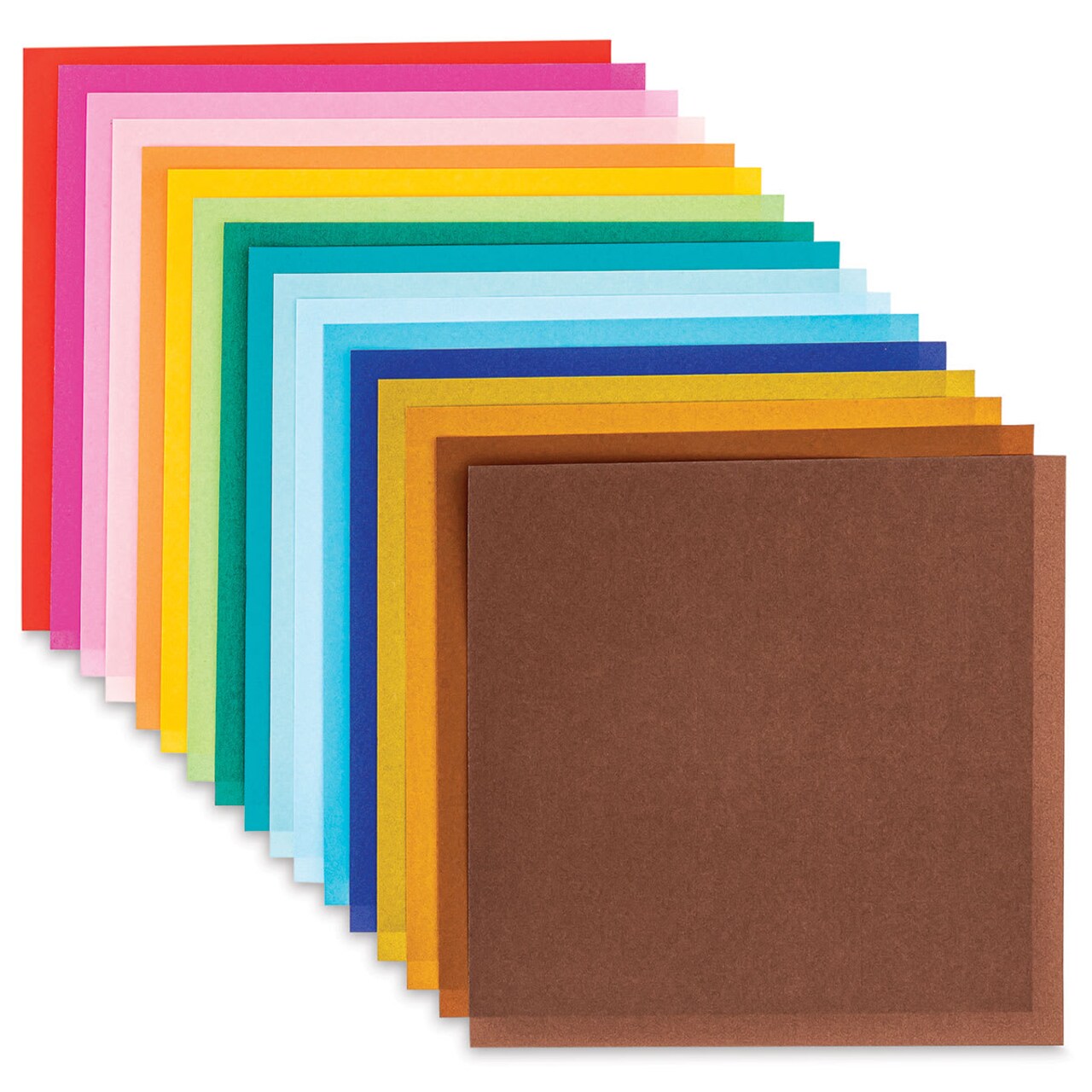 Aitoh Modern Colors Origami Papers - Assorted Colors, 5-7/8" x 5-7/8", 300 Sheets